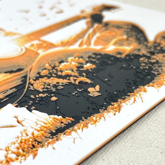 Sunset Serenade Wall Art, Acoustic Guitar Sunset Silhouette, Nature Guitar Art - Picture 4 of 10